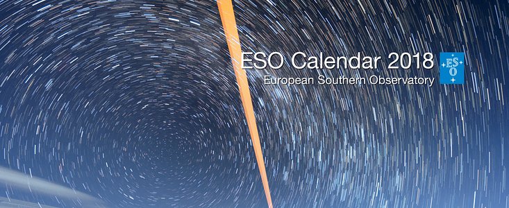 Titelblatt des ESO-Kalenders 2018