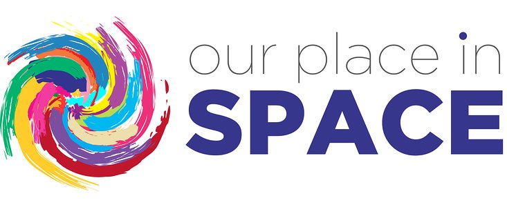 Logo della mostra Our Place in Space