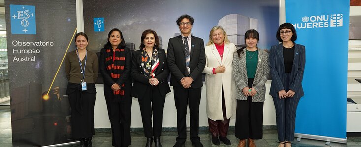 Official photo of ESO and UN Women meeting