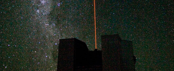 First light of the VLT Laser Guide Star