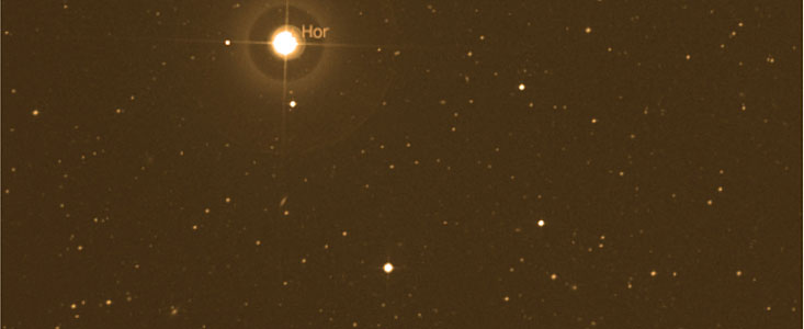 La estrella Iota Horologii