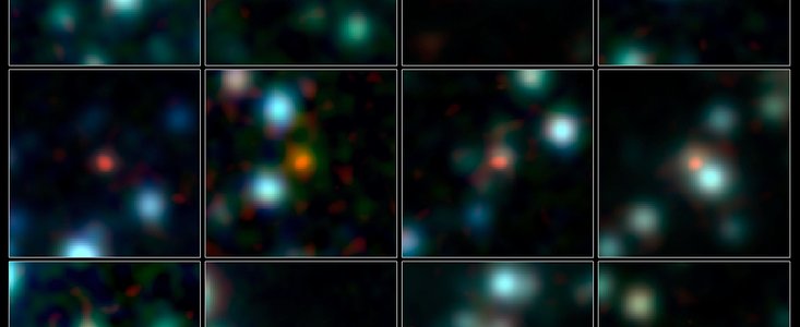 ALMA localiza de forma precisa galáxias primordiais