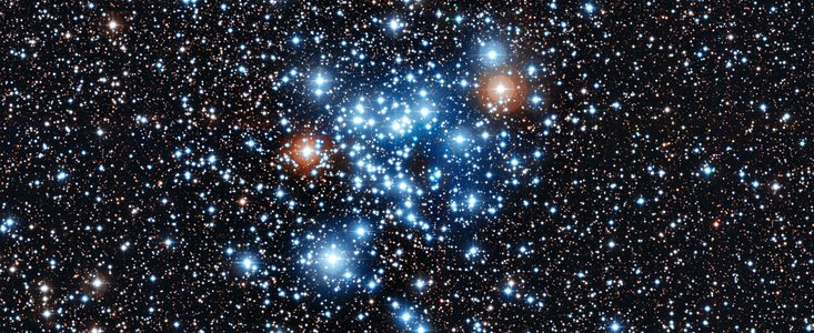 L'amas d'étoiles NGC 3766
