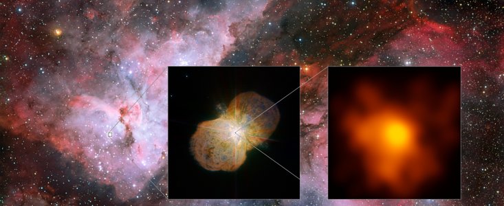 En detaljerad titt på Eta Carinae