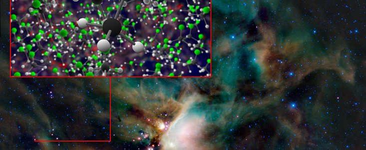 ALMA a Rosetta detekovaly ve vesmíru chlormetan