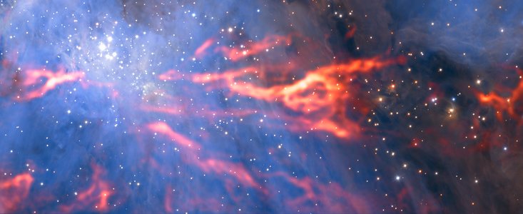 ALMA Reveals Inner Web of Stellar Nursery