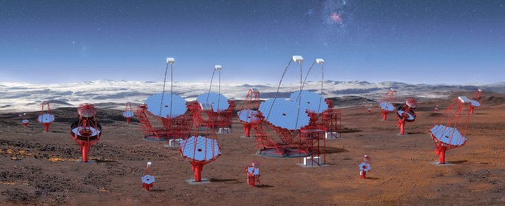 CTA Telescopes in Southern Hemisphere