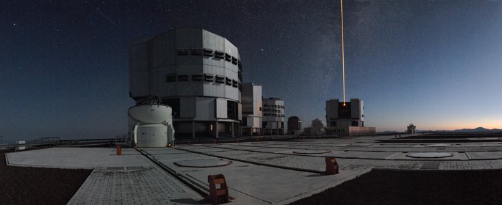 Early morning on Paranal*