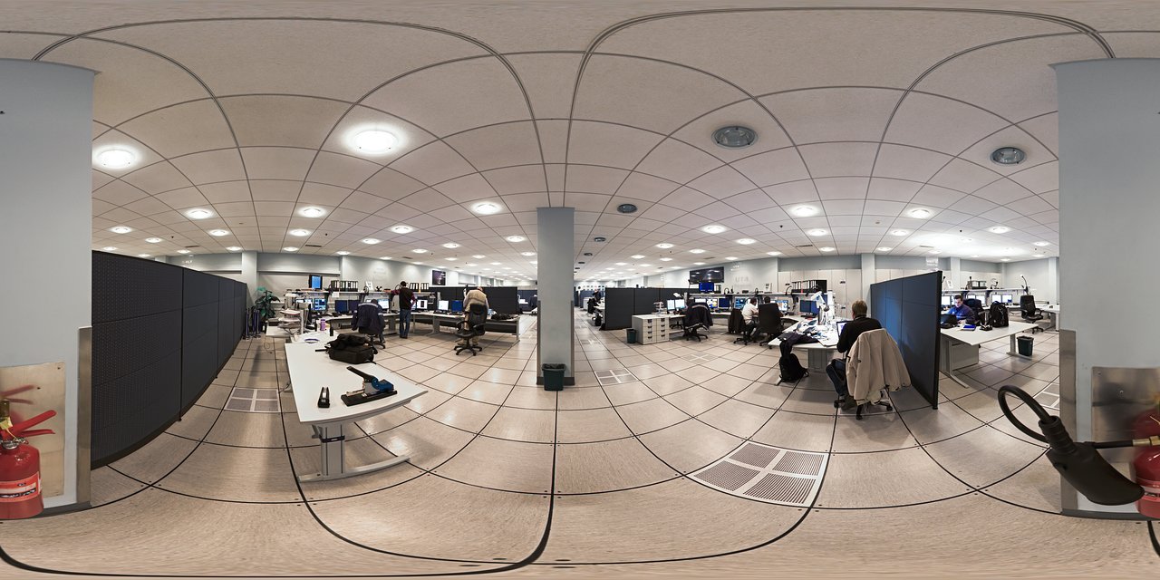 Control room panorama
