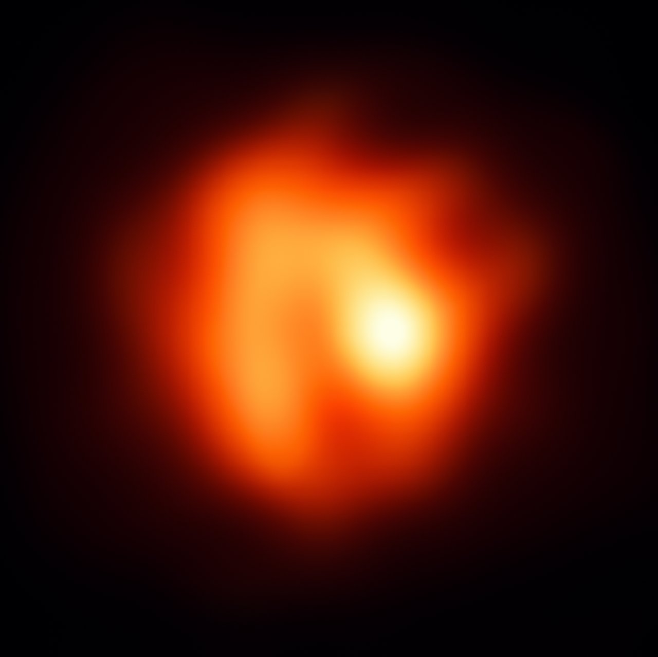 A red giant sheds its skin