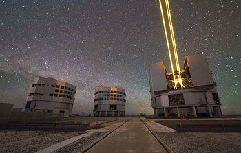 Start des Science-Art-Projekts Simetría von CERN und ESO