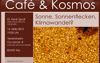 Café & Kosmos, 14 de Marzo de 2012