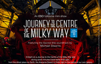 Journey to the Centre of the Milky Way