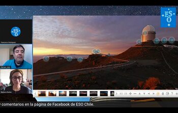Nehmen Sie an den neuen virtuellen Führungen zu den Observatorien der ESO teil
