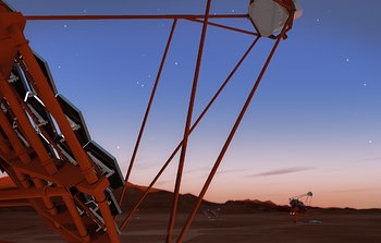 ESO wordt aandeelhouder in Cherenkov Telescope Array Observatory
