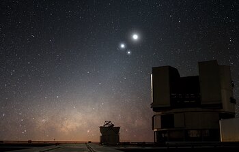 Mounted image 202: Celestial Conjunction at Paranal