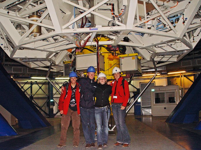 Catch a Star 2007 winners at Paranal