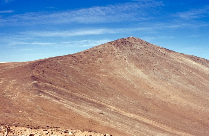 Cerro Paranal before the observatory