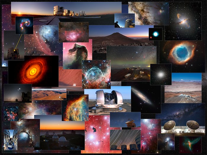 10 000 imagens gratuitas disponíveis no arquivo de imagens do ESO