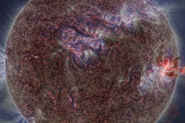 Image from The Sun, Our Living Star