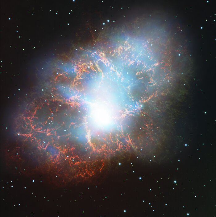 Il CONCERTO inizia con una nuova vista della Nebulosa del Granchio