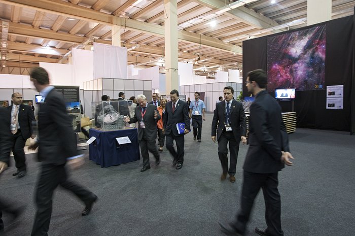 ESO's exhibition during CELAC-EU summit in Chile