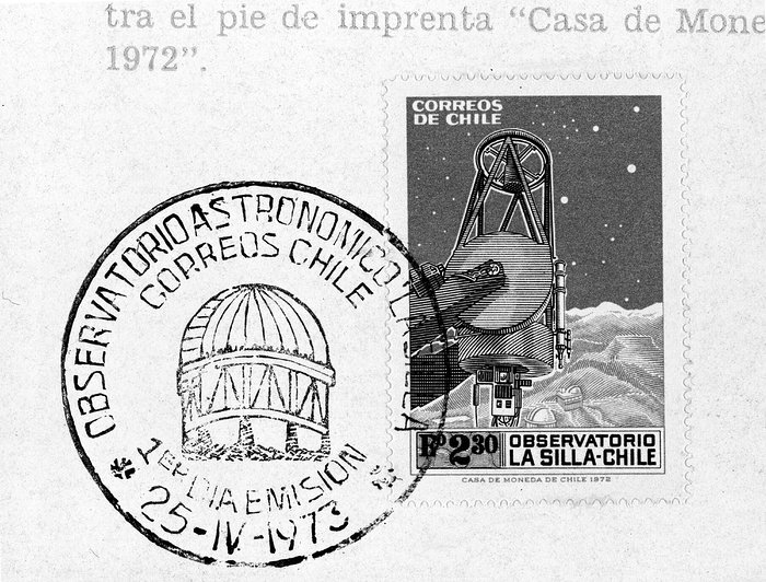 ESO Chilean post stamp