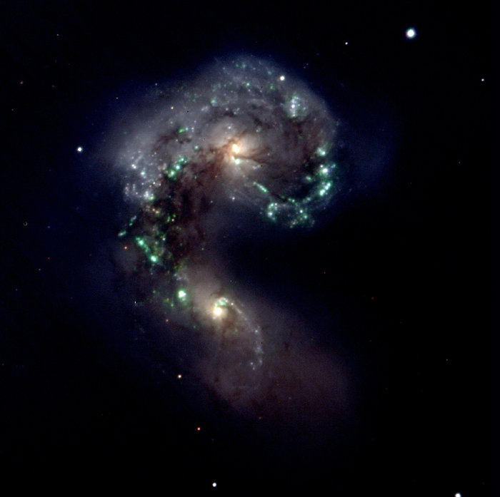 The antennae galaxies - NGC4038/9