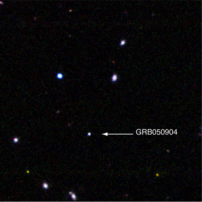 The distant gamma-ray Burst GRB 050904