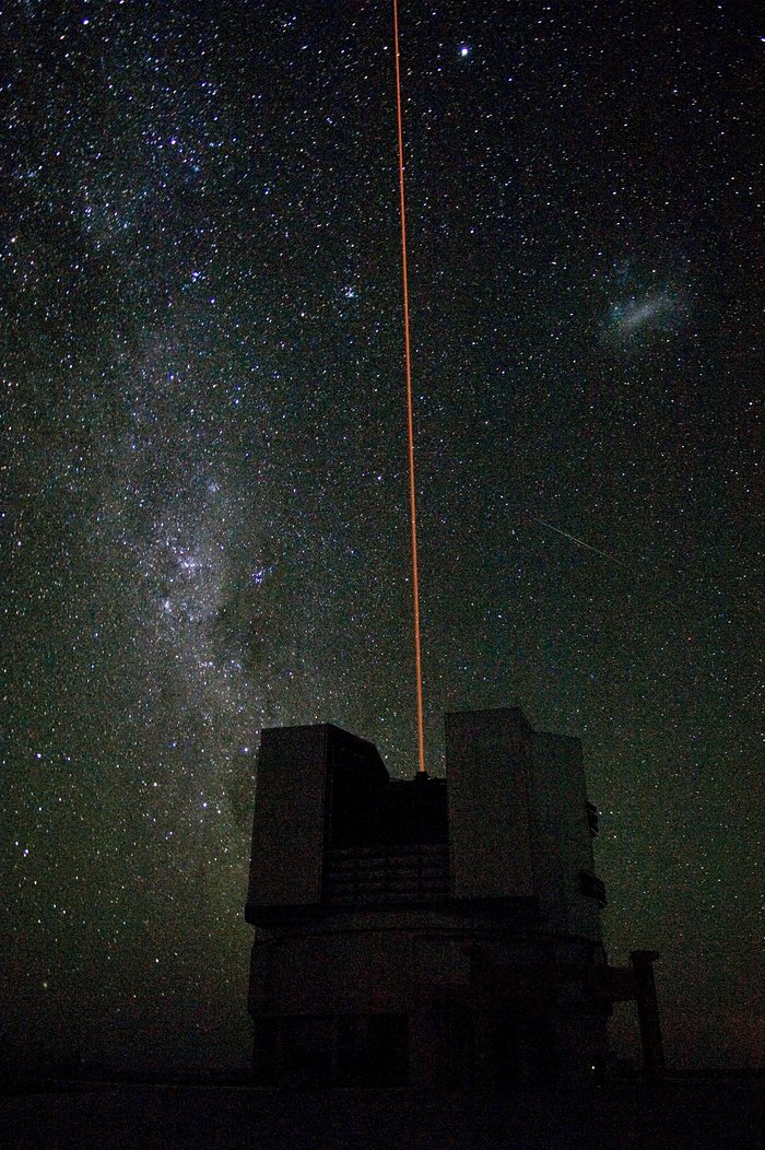 First light of the VLT Laser Guide Star