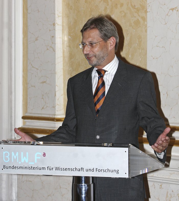 Austrian Minister Johannes Hann