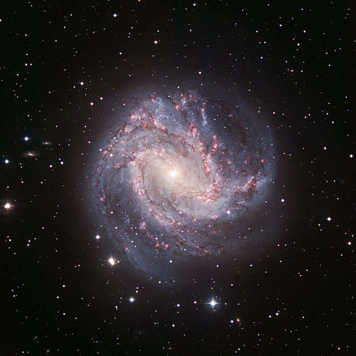 A galáxia em espiral Messier 83