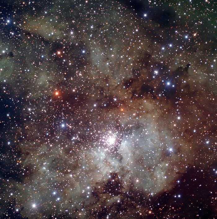 La pépinière d'étoiles NGC 3603