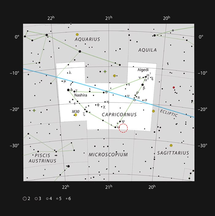 The Solar Twin HIP 102152 in the constellation of Capricornus