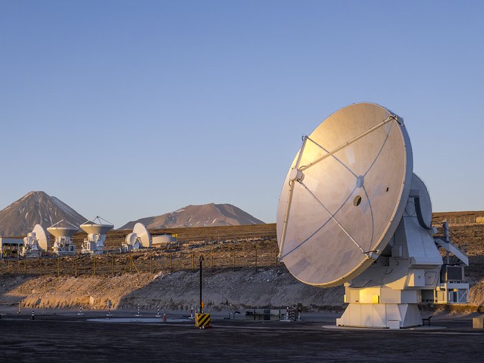 De laatste ALMA-antenne