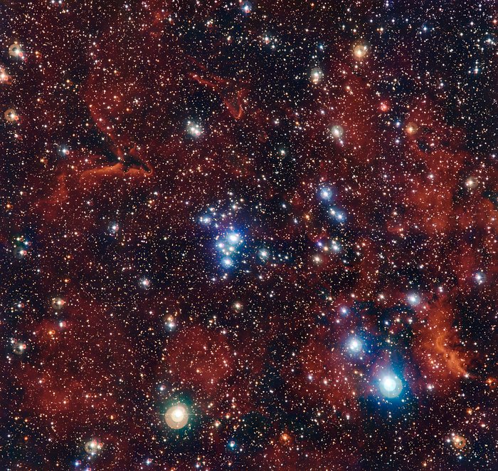 Barevná hvězdokupa NGC 2367