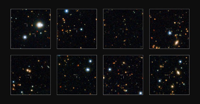 Des galaxies massives découvertes dans l'Univers jeune