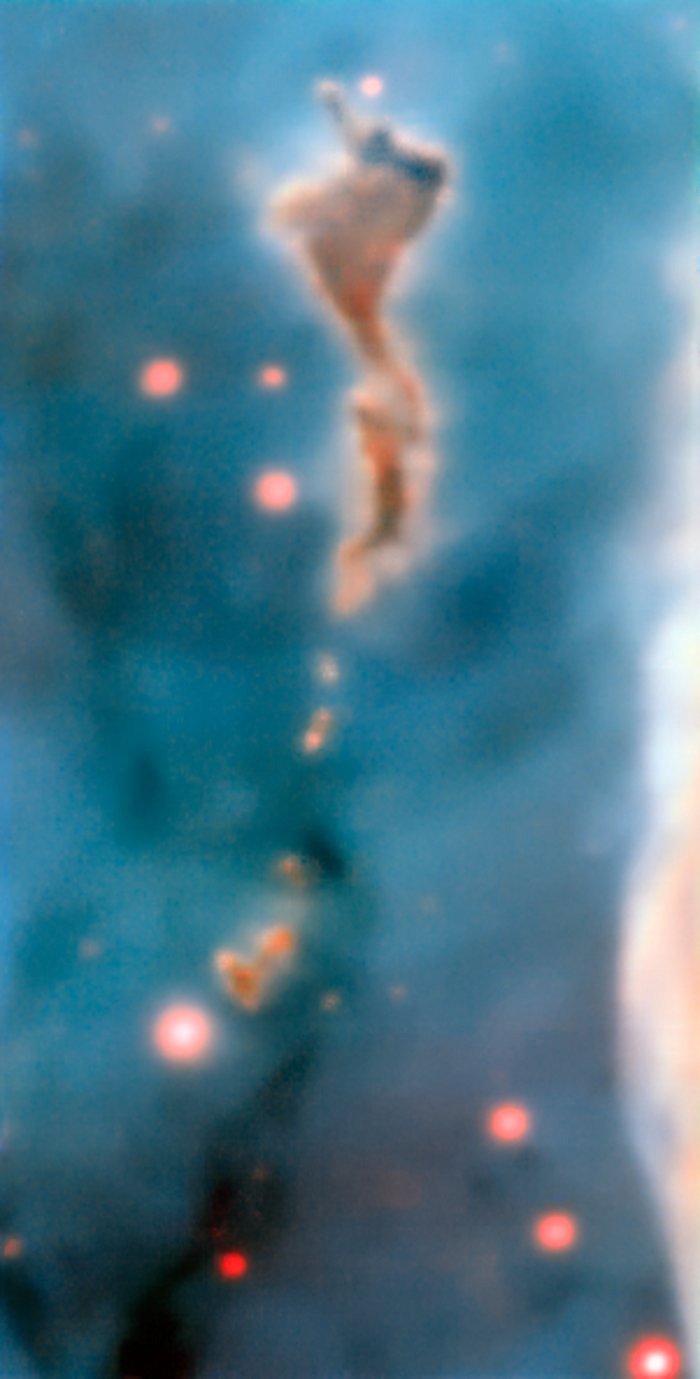 La región R37 en la nebulosa de Carina