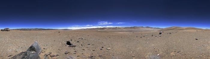 Panoramic view of CTA Observatory Site
