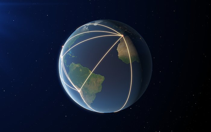O EHT, uma rede à escala planetária