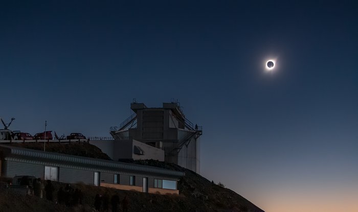 Eclipse total solar, Observatorio La Silla, 2019