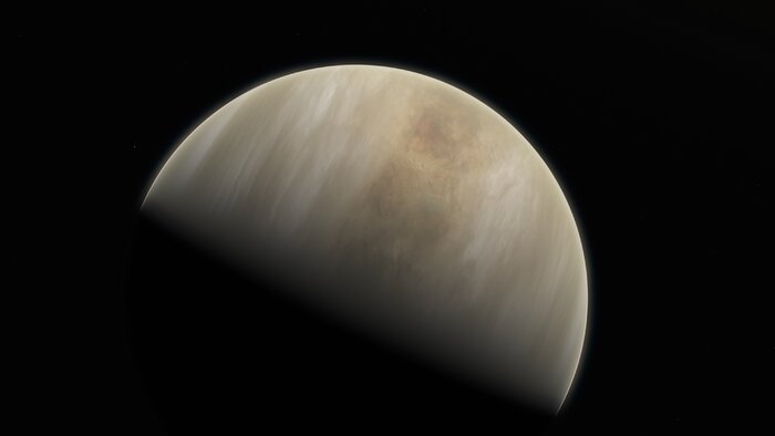 Vizualizace planety Venuše