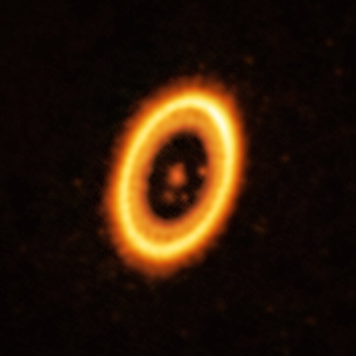 Une planète et son Troyen en orbite autour d'une étoile dans le système PDS 70
