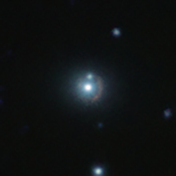 Infrapunakuva galaksi 9io9:stä