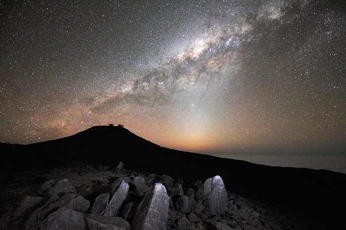 The Milky Way over Paranal