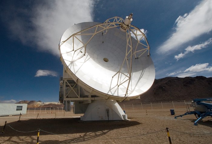 APEX, the Atacama Pathfinder Experiment, on Chajnantor