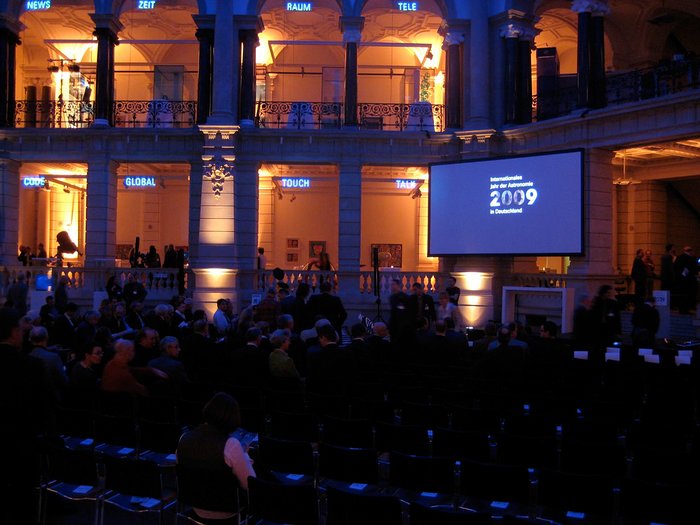 Grand opening of IYA2009 in Berlin