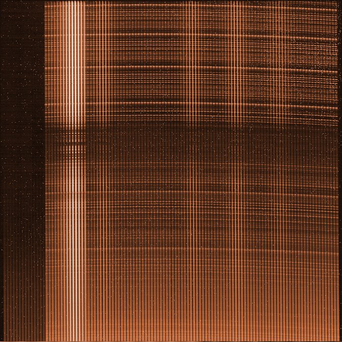 Raw image from a KMOS detector