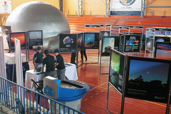 The First International Astronomical Fair in Calama
