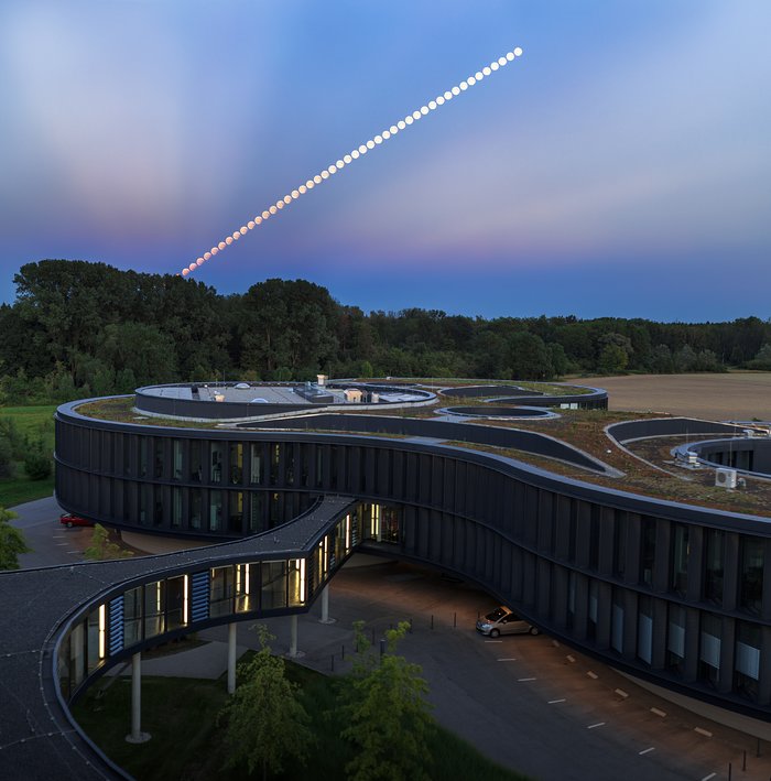 Eclipse lunar @ ESO